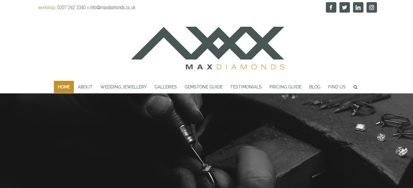 Max Diamonds Bespoke Jeweller