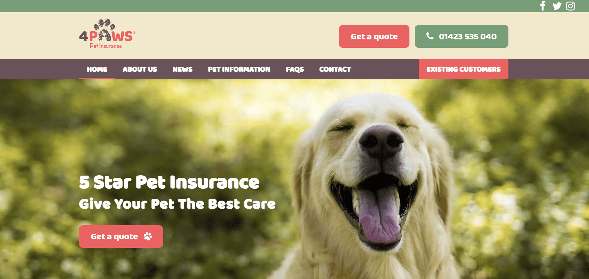 4Paws Pet Insurance