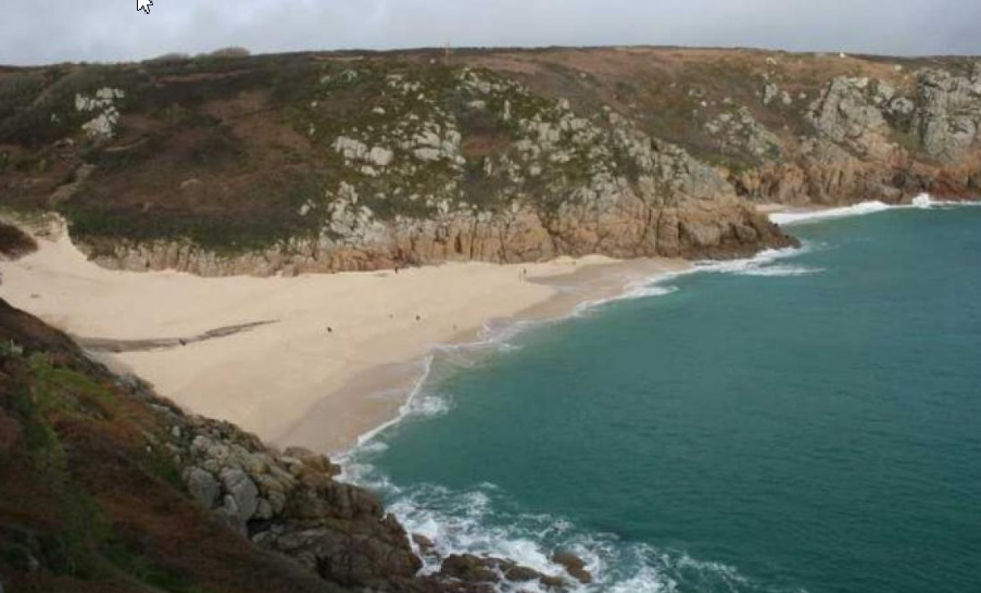 Porthcurno Beach