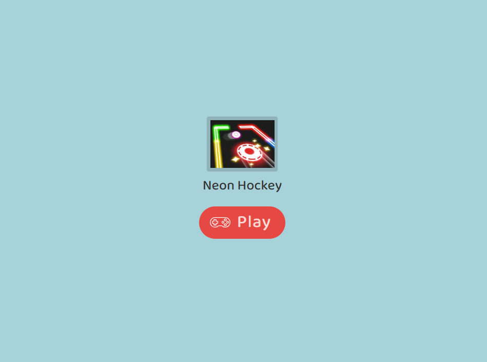 neon hockey