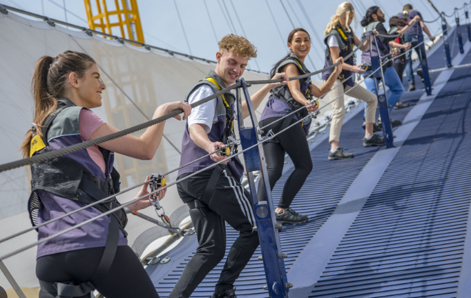 Climb Up at the O2