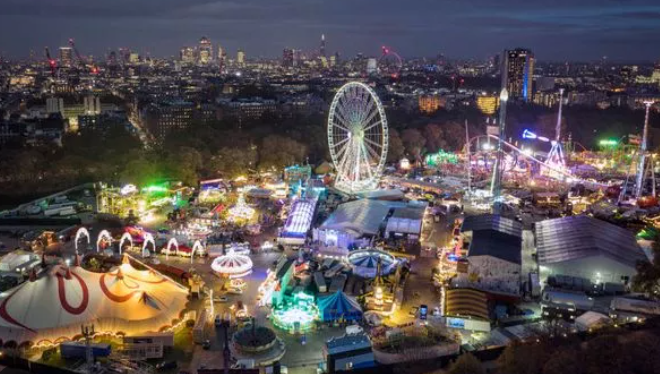 Festive at Hyde Park Winter Wonderland