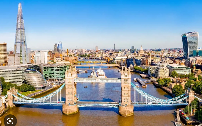 Take in stunning London views