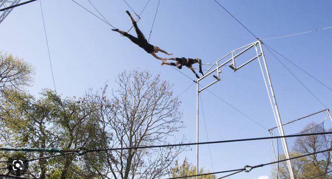 Try circus arts and trapeze