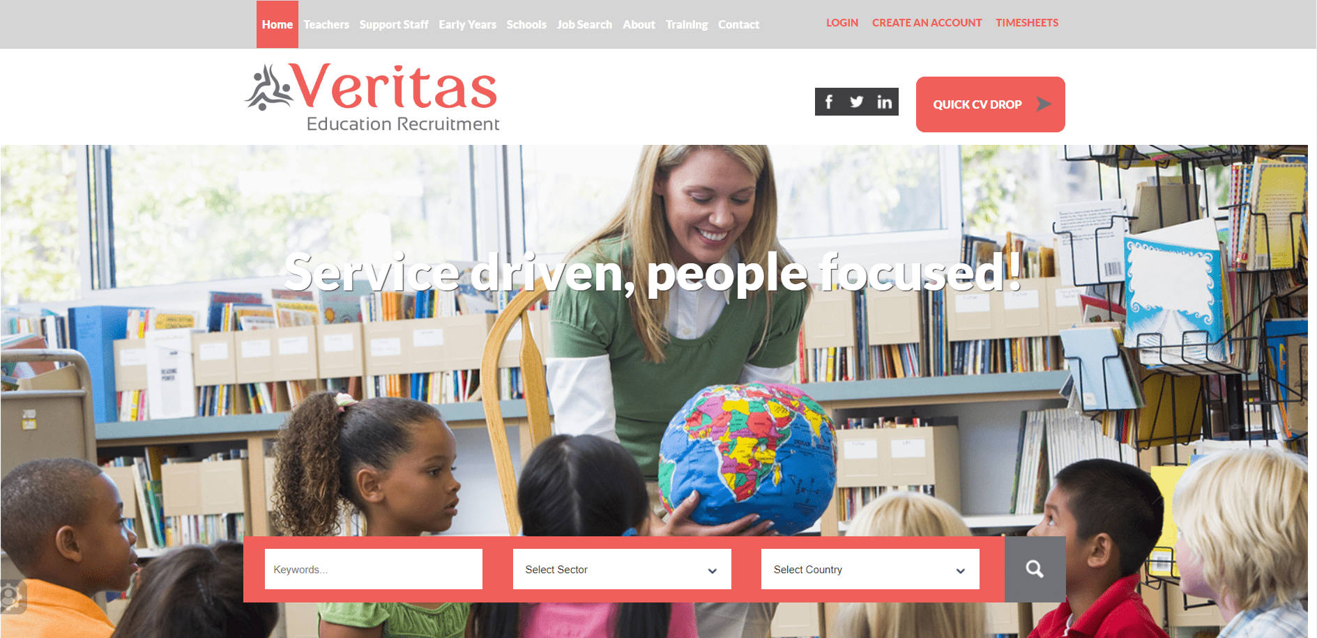 Veritas Education Recruitment London Branch