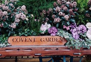 Covent garden in London 