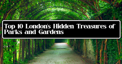 Top10 London's Parks and Gardens with Hidden Treasures